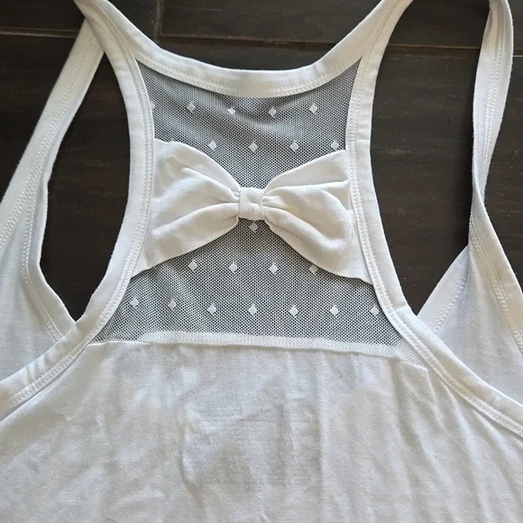 Victoria's Secret I Do Collection White Racerback Tunic NWT L/G - Picture 4 of 8